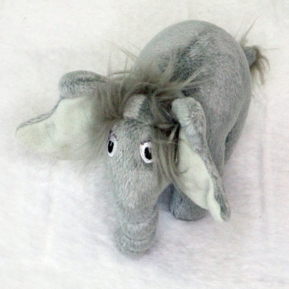 Dr. Seuss Horton Hears a Who Plush Elephant Manhattan Toy Co.